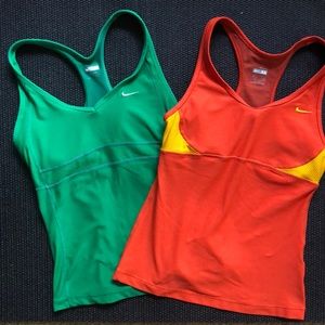 NIKE Fit Dry Tanks Singlets - XS - gym workout